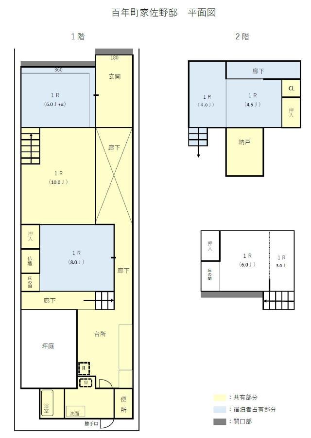 百年町家 佐野邸 Apartment Nanao Exterior photo